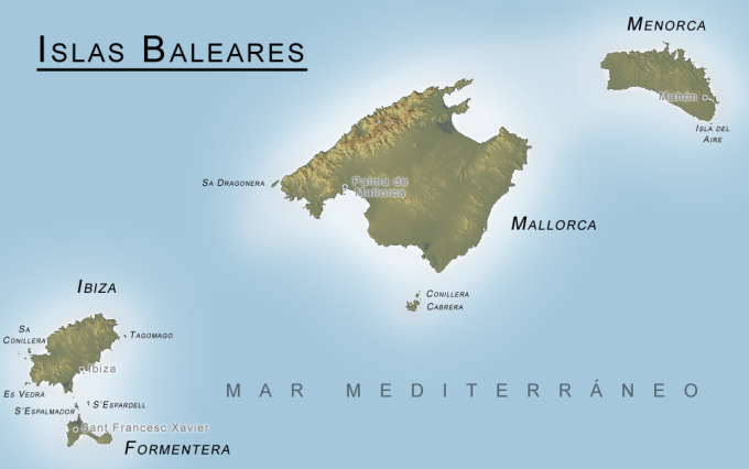 Mapa-fisico-de-las-Islas-Baleares-2006